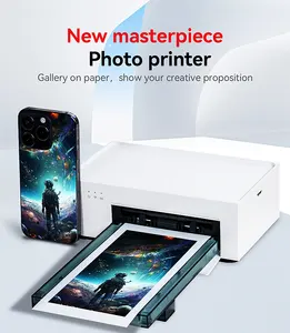 Daqin Mobile Phone Skins Sticker Printing Machine Phone Photo Printer Skin For Screen Protector Film Cutting Machine