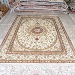 Tappeto Turco in Seta Fatto a Mano YILONG 9'x12' Oversize per Pavimento <span class=keywords><strong>Ipek</strong></span> Hali - Product Image 2