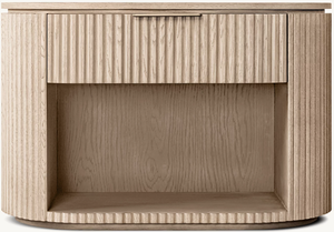 Mesa de Noche de Madera Sólida Estilo Norteamericano, Nueva Mesa de Noche Multifuncional de Madera - Product Image 3