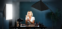 Kit de Iluminación Profesional con Softbox, Juego de Luces LED para Estudio Fotográfico, Caja de Luz para Transmisión en Vivo, Retratos y Fotografía de Productos