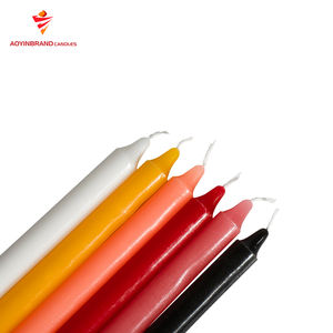 Fabricación Venta al por mayor Decoración del hogar Cera de parafina Venta al por mayor Bautismo Velas blancas Cementerio Stick Vela Proveedor - Product Image 3