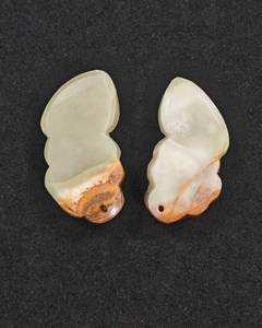 <span class=keywords><strong>Pixiu</strong></span> en jade blanc naturel sculpté à la main - Charme de richesse Feng Shui pour la décoration de bureau et de maison - Product Image 2