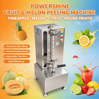 PS-Automatische 304 RVS Fruit- en Groenteschilmachine met Meerdere Messen voor Papaya, Pompoen, Ananas, Aardappel