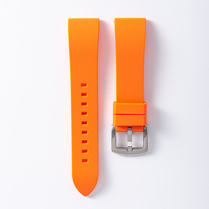 Bracelet de montre en caoutchouc TPSIV de luxe personnalisé, à libération rapide, 20 mm 22 mm, bracelet de plongée en silicone pour Rolx MoonWatch - Product Image 5