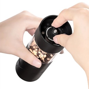 NOUVEAU Moulin Électrique Huohou pour Poivre, Épices, Grains, Sel, avec Lumière LED, 6 Modes, Outil de Cuisine, Lot de 2 Pièces - Product Image 5