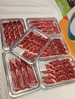 Boîte de rangement jetable en PET de marque XB pour aliments pour bébés, conserver les aliments frais, steaks, fruits de mer, fruits et légumes biologiques, profilée, réduire
