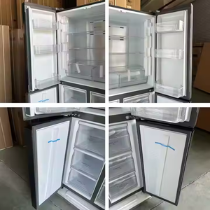 <span class=keywords><strong>Réfrigérateur</strong></span> à <span class=keywords><strong>porte</strong></span> croisée en verre noir de luxe de 631 <span class=keywords><strong>litres</strong></span>, nouvelle grande capacité, compresseur électrique sans givre, hôtels Royaume-Uni - Product Image 3