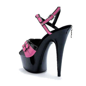 15 cm पतली एड़ी मंच गोल्डन भोज उच्च ऊँची एड़ी के जूते महिलाओं की बड़ी पार्टी फैशन सैंडल पोल नृत्य टपका हुआ पैर की अंगुली गर्मियों महिलाओं के जूते - Product Image 3