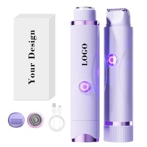 Depiladora 2 en 1 para Mujer 0728, para Piernas, Axilas, Rostro y Piel Sensible - Product Image 2