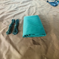 Bâche en toile imperméable pour camion, bateau et remorque, enduite de silicone, polyester haute résistance, usage extérieur