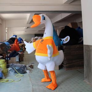 Disfraz <span class=keywords><strong>de</strong></span> Mascota <span class=keywords><strong>de</strong></span> ganso <span class=keywords><strong>de</strong></span> felpa <span class=keywords><strong>de</strong></span> alta calidad, disfraces divertidos <span class=keywords><strong>de</strong></span> <span class=keywords><strong>cisne</strong></span> <span class=keywords><strong>de</strong></span> ganso para adultos - Product Image 4