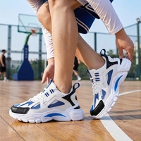 Nouvelles baskets pour hommes 2026, style designer, semelle épaisse, maille respirante personnalisée avec logo
