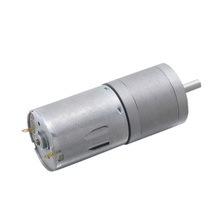 Moteur miniature à courant continu Gm25-370 avec boîte de vitesses de 25 mm pour appareils électroménagers - Product Image 1