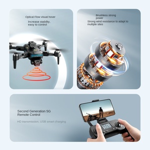 โดรนขนาดเล็กสำหรับผู้เริ่มต้น XT505 กล้องคู่ 4K UHD FPV พับเก็บได้ มอเตอร์ไร้แปรงถ่าน วัสดุ ABS บังคับวิทยุ หลบหลีกสิ่งกีดขวาง กลับอัตโนมัติ ควบคุมผ่านแอป - Product Image 3