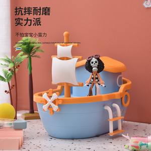 <span class=keywords><strong>Tirelire</strong></span> en forme de bateau <span class=keywords><strong>pirate</strong></span> lapin, grande taille, sécurisée, mignonne, pour enfants, avec serrure à code, pour économiser de l'argent - Product Image 5