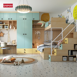 Letto a Soppalco Salvaspazio su Misura per Bambini per Cameretta - Product Image 2