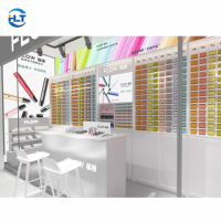 Ensemble de mobilier d'exposition pour magasin de tabac et de cigarettes HLT |   Solutions complètes pour magasins, écologiques, robustes et personnalisées en usine