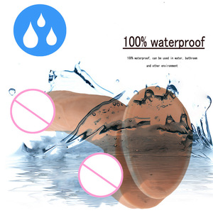 ดิ๊กโด้ผู้หญิงแบบนวดได้ ทำจาก PVC สีผิวและสีดำ เหมือนจริง รุ่นใหม่สำหรับส่งออก ของเล่นทางเพศสำหรับผู้ใหญ่ รับดรอปชิปและขายส่ง - Product Image 2