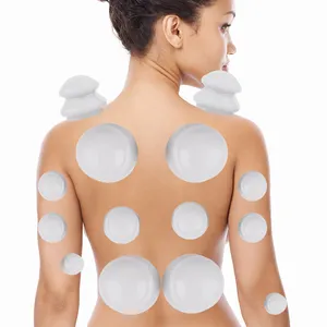 Anti Cellulite Silicone Massage Cupping Therapy Sets Vacuum Suction Cups