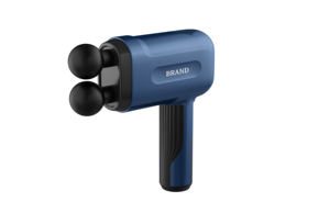 Fábrica de la máquina de batería profundo tejido muscular vibración masaje arma con <span class=keywords><strong>2</strong></span> cabezales de masaje - Product Image 3