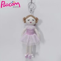 Fabricant de jouets – Nouveau porte-clés pendentif en peluche personnalisé, mignon, dessin animé, anime, poupée, danseuse de ballet, jouet en peluche pour fille