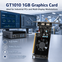 Tarjeta Gráfica de Bajo Perfil GT1010 de 1GB, Compatible con Kylin UOS, Loongson, FT, CPU AMD, Xinchuang, GPU para PC de Oficina