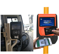 Lecteur de cartes de bus/machine de billetterie prépayée/validateur de cartes de bus compatible avec les systèmes de collecte de tarifs
