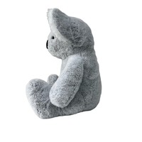 Peluche Ours Koala Shay Personnalisée de Haute Qualité, Super Douce, Gris et Blanc, avec Porte-clés, Technique Lavée, Mignonne, en PP