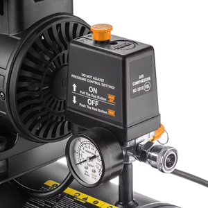 Wholesale Custom 1100W Oil-less Air Cooled Motor Silent 10L Piston Air Compressor - Product Image 4