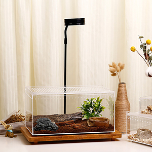 Escape-Proof Easy to Install Waterproof Pet <strong>Cage</strong> Transparent Acrylic Reptile Box Display <strong>Cage</strong> - Product Image 3