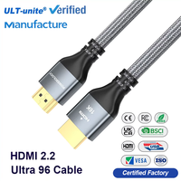 Câble HDMI ULT-unite Custom 96Gbps Bandwidth Ultra96 2.2 16k 96Gbps