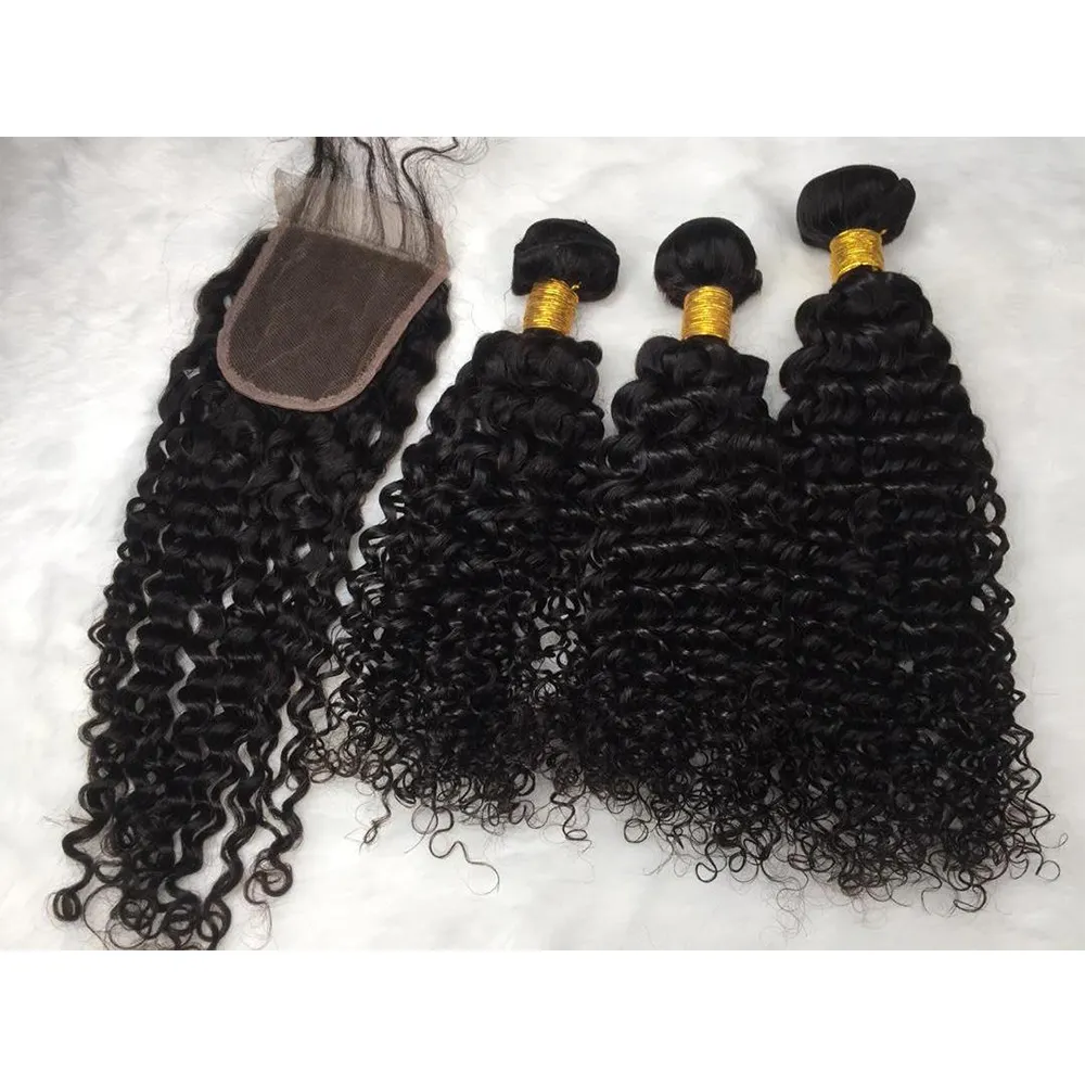 Hair Remy Bohemian Wet And Wavy Weave Deep Curl Indian Extension Human Natural Silky Straight Body/deep/loose/curly Wave