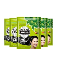 Shampooing Noir Naturel Goperfect Olive en Gros, Couvre 100% des Cheveux Blancs, Longue Durée, Permanent, Sans Effet Vertigineux, Pour Tous Types de Cheveux
