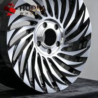 Jantes forgées monobloc multi-rayons Dynamic Blade 20"-24" 5x112/5x114.3/5x120 pour voitures de luxe et SUV, ajustement personnalisé, fixation directe par boulons