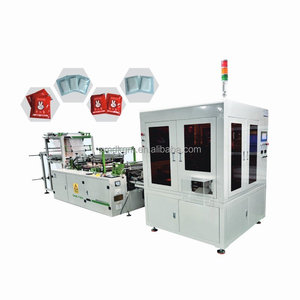 Linea di produzione di guanti in plastica trasparente e TPE completamente automatica che forma i tagli per la rimozione della macchina per la produzione di guanti - Product Image 2