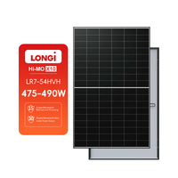 Panel Surya Longi EU Stock Container BC-Cell Hi-MO X10 Explorer LR7-54HVH LR7-54HVB 475 490M 495W 590W 640W 645W 650W