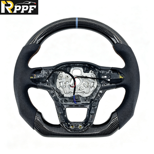 Volante de Fibra de Carbono de Alto Rendimiento Personalizado Rppf para <span class=keywords><strong>Seat</strong></span> <span class=keywords><strong>Leon</strong></span> Ibiza Ateca - Product Image 1