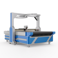 Machine de découpe CNC de sortie d'usine semelles de chaussures en cuir véritable coupe-ceinture