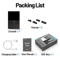 Console de jeu portable Trimui Brick Retro, système Linux, écran IPS 3,2 pouces 1024x768, 400ppi, batterie 3000mAh