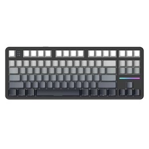 Clavier mécanique X87 sans fil tri-mode à montage Gasket, échangeable à chaud, rétroéclairage RGB, pour joueurs professionnels - Nouveauté 2026 en promotion - Product Image 2