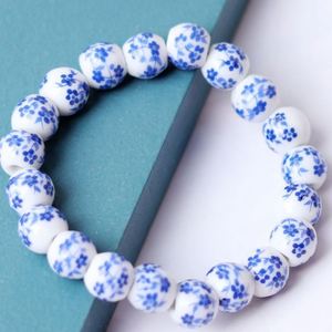 Bracelet en pierre naturelle, perles de verre colorées, bijoux féminins divins, qualité supérieure, carte de garantie de qualité - Product Image 3