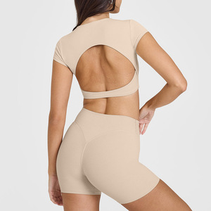Женский бюстгальтер, шорты, леггинсы с длинным рукавом и коротким рукавом - Product Image 2