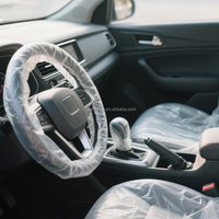 5-in-1 Professional Car Interior Protection Kit-Sitz bezug Lenkrad Wrap Boden matte für Auto geschäfte
