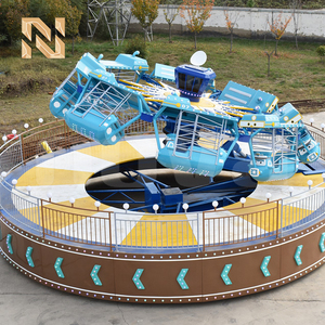 Nova Rides Breakdance Ride Brave Turntable Thrill, Equipo de Juegos Blandos para Parque de Atracciones, Atracción de Plataforma Giratoria Brave Man - Product Image 4