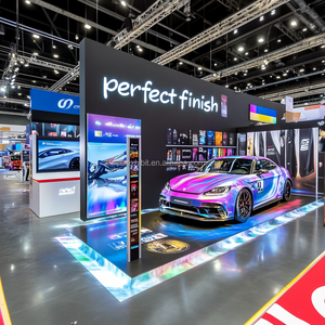 Car <span class=keywords><strong>Expo</strong></span> Display Custom Trade Show Stands d'exposition modulaires rétroéclairés par LED <span class=keywords><strong>Stand</strong></span> d'exposition Design Fair <span class=keywords><strong>Stand</strong></span> for SEMA Show - Product Image 3