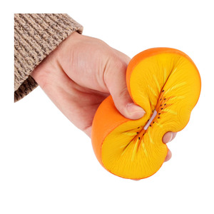 Kiwi Shaped PU Foam Fidget Toy with Slow <b>Rebound</b> for 2-4 Year Olds Unisex - Product Image 5
