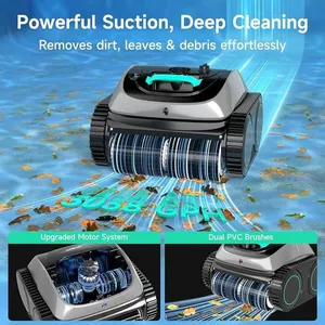 Aspirateur mural sans fil de haute qualité pour l'extérieur, nouveau <span class=keywords><strong>robot</strong></span> nettoyeur automatique de piscine <span class=keywords><strong>WYBOT</strong></span> C1, batterie au lithium - Product Image 3