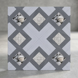 Azulejos de Cerámica Vistaar, Venta al por Mayor, 400x400mm, para Paredes Exteriores, Acabado Metálico Semi-Mate - Product Image 1