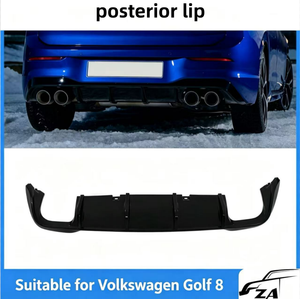 Adecuado para Volkswagen <span class=keywords><strong>Golf</strong></span> 8 <span class=keywords><strong>Pro</strong></span> <span class=keywords><strong>Max</strong></span>, Doble Salida de Escape Trasera - Product Image 1