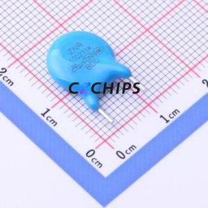 วาริสเตอร์ RM10D271KD12E100ผ่านชิ้นส่วนรู (THT),P = 7.5mm ตัวต้านทาน270V 455V 225V 175V - Product Image 1